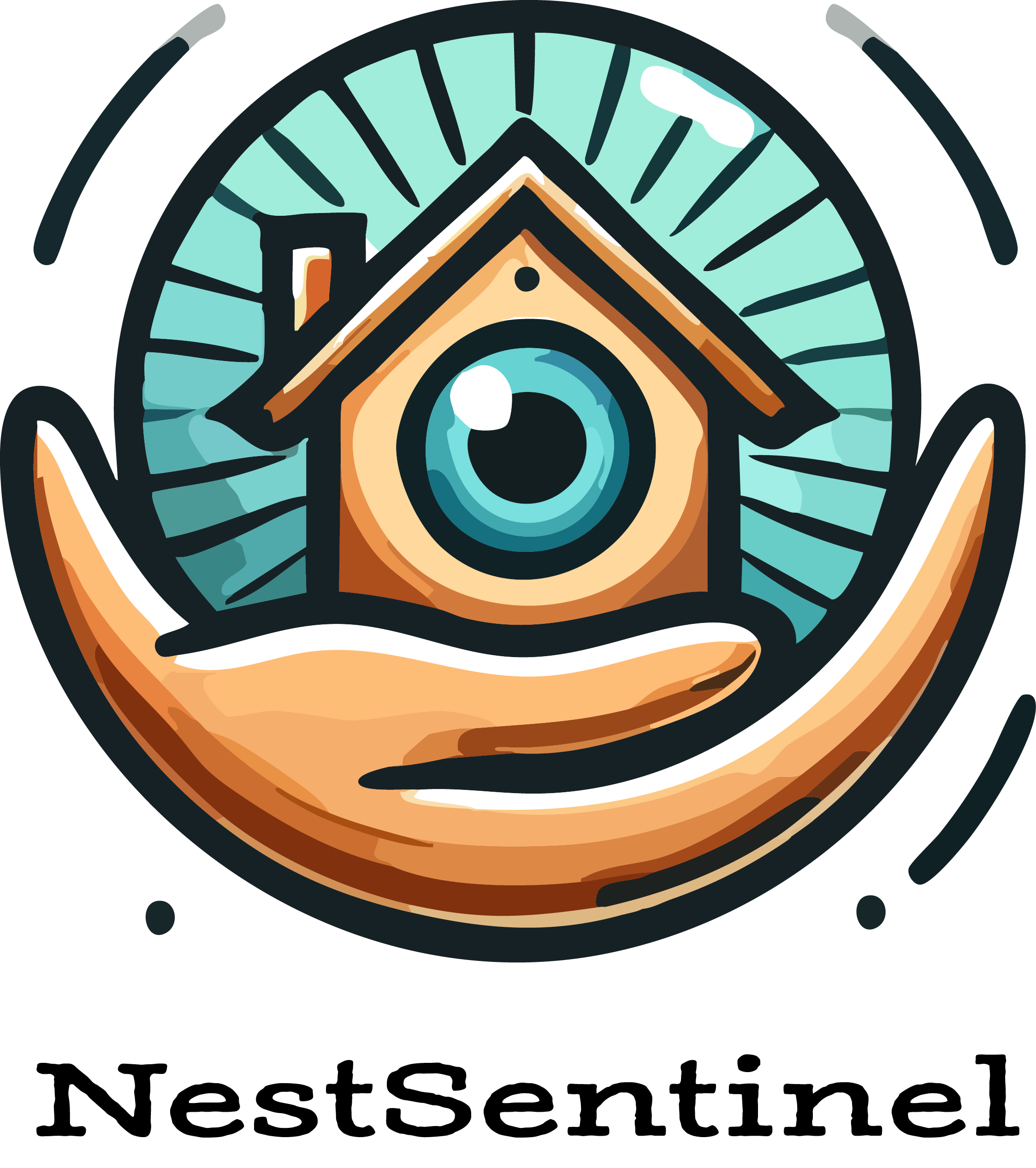 NestSentinel Logo Claim