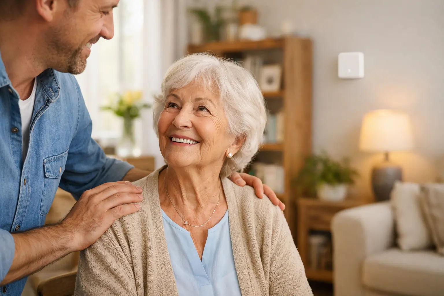 Story About NestSentinel Senior Safe Happy At Home