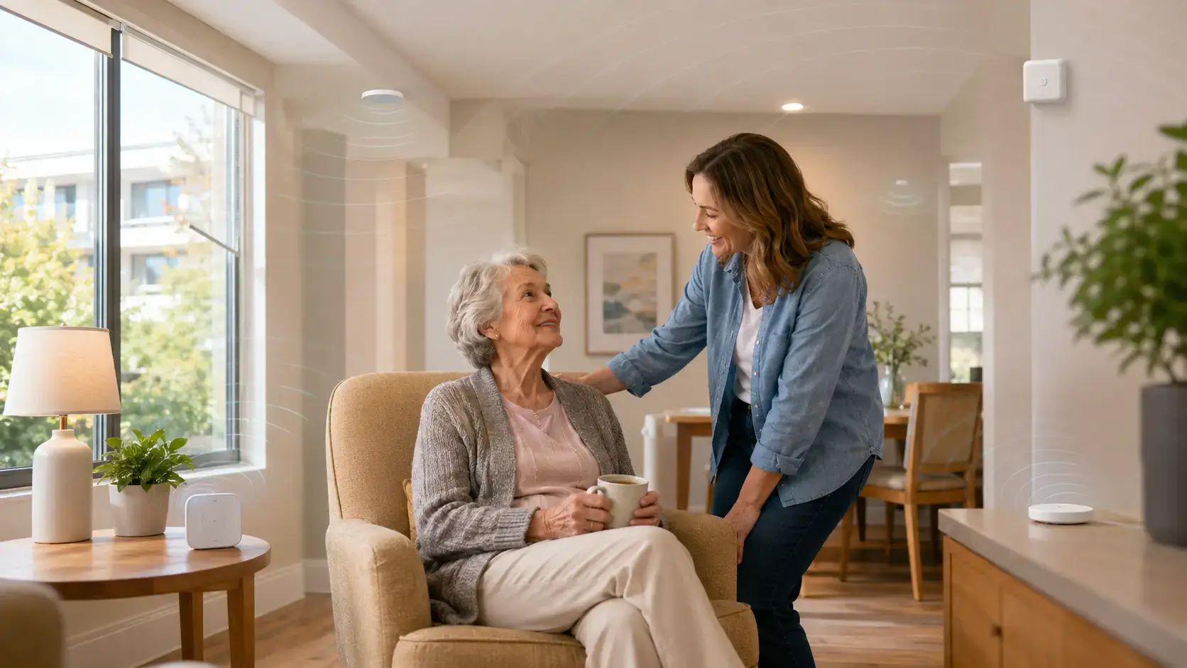 Non-intrusive prevention technology accepted by older adults