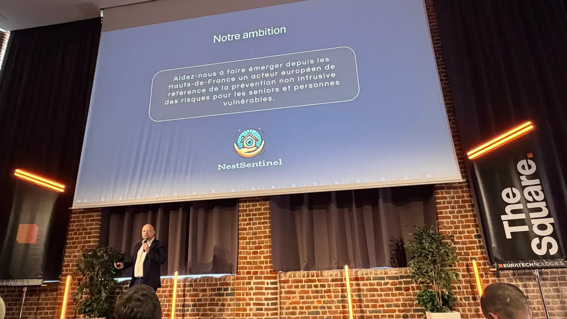 Pierre Marmignon Pitches at The Square EuraTechnologies Lille